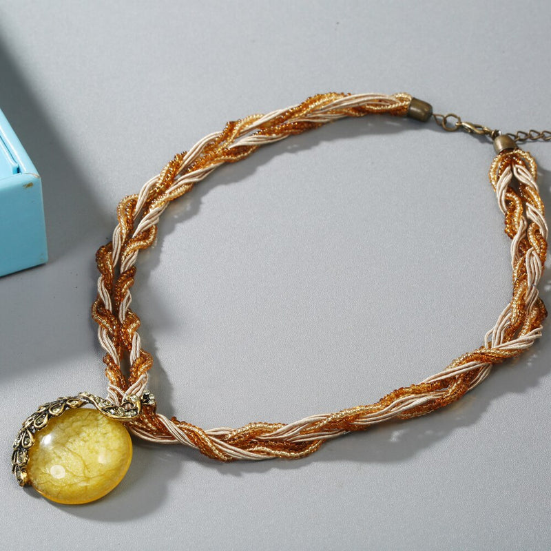 Colar Boho Aslesha Vintage Chic