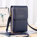 Bolsa Carteira Com Visor Para Celular Tecnologia Antifurto