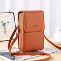 Bolsa Carteira Com Visor Para Celular Tecnologia Antifurto