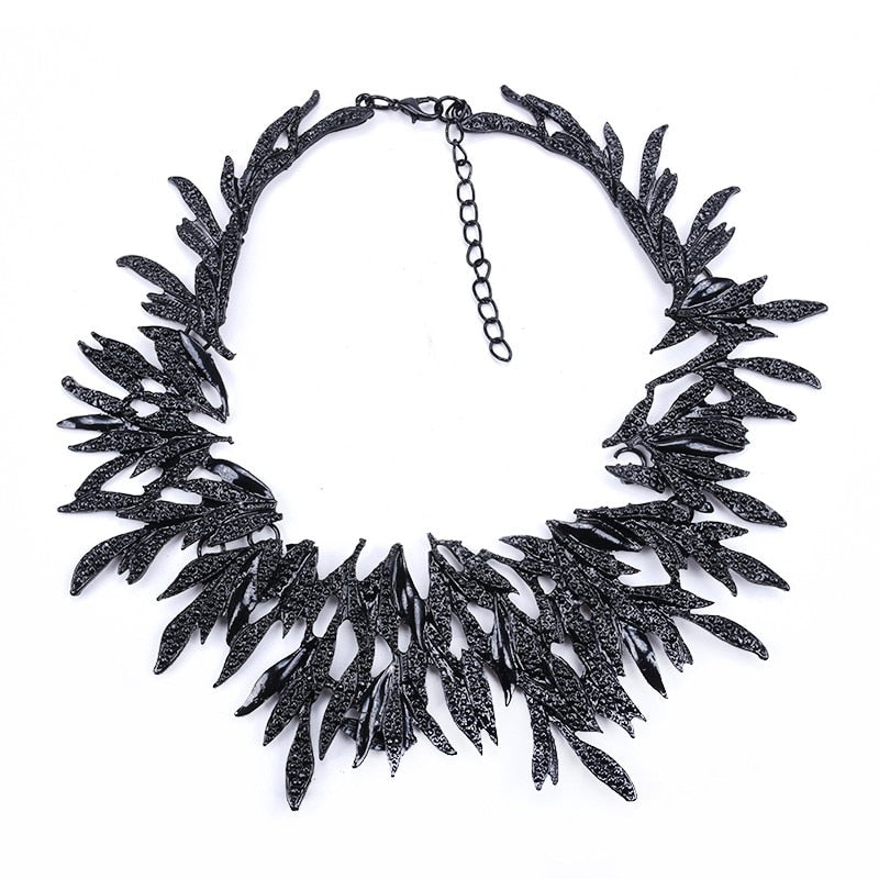 Colar Étnico Choker Metal Vintage