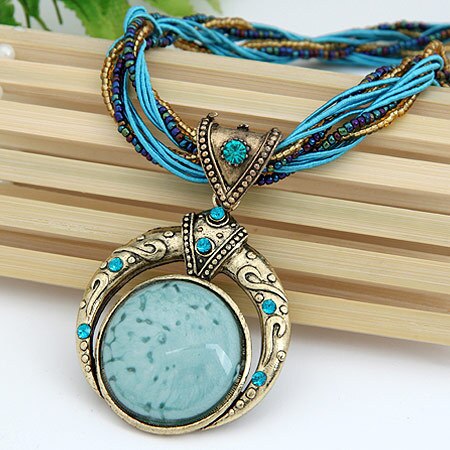 Colar Boho Aslesha Vintage Chic