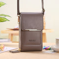 Bolsa Carteira Com Visor Para Celular Tecnologia Antifurto