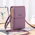 Bolsa Carteira Com Visor Para Celular Tecnologia Antifurto