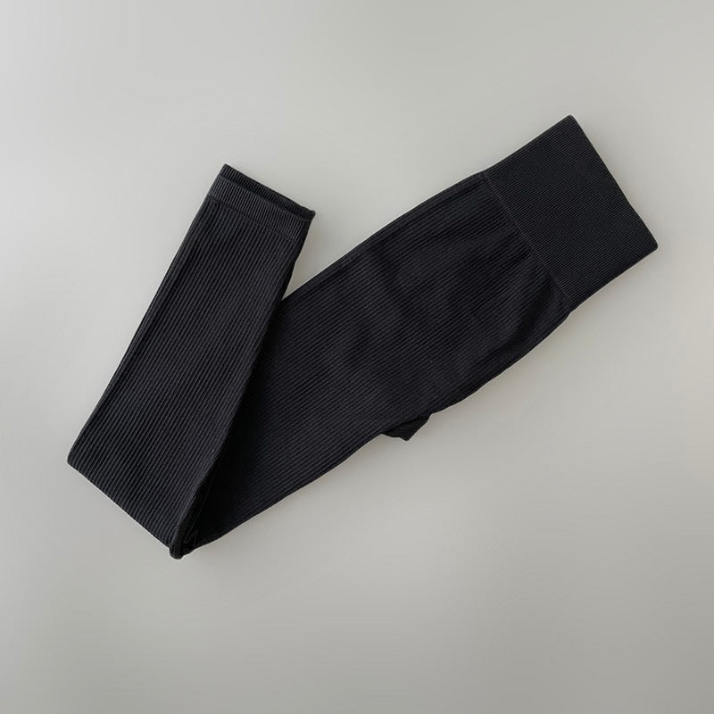 Calça Legging Push Up Fitness Sem Costura Academia