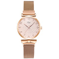 Relógio Feminino Luxo Quartzo + Pulseira
