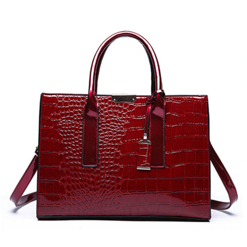 Bolsa Feminina Modelo Nelly Croc