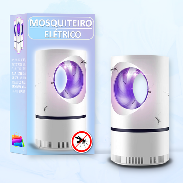 Armadilha Para Mosquitos e Insetos - Mosquiteiro Elétrico Casa Viagem Acampamento
