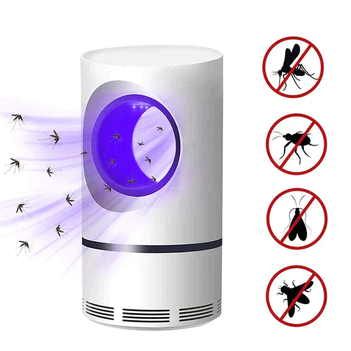Armadilha Para Mosquitos e Insetos - Mosquiteiro Elétrico Casa Viagem Acampamento