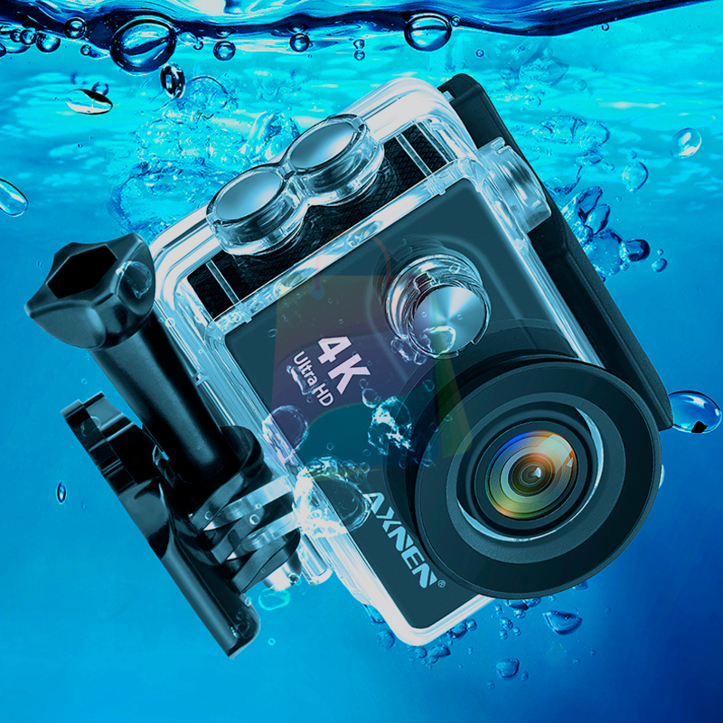 Câmera a Prova D'Água 4K FULL HD Go Cam Ultra Pro 60FPS - Sport  Ação Profissional