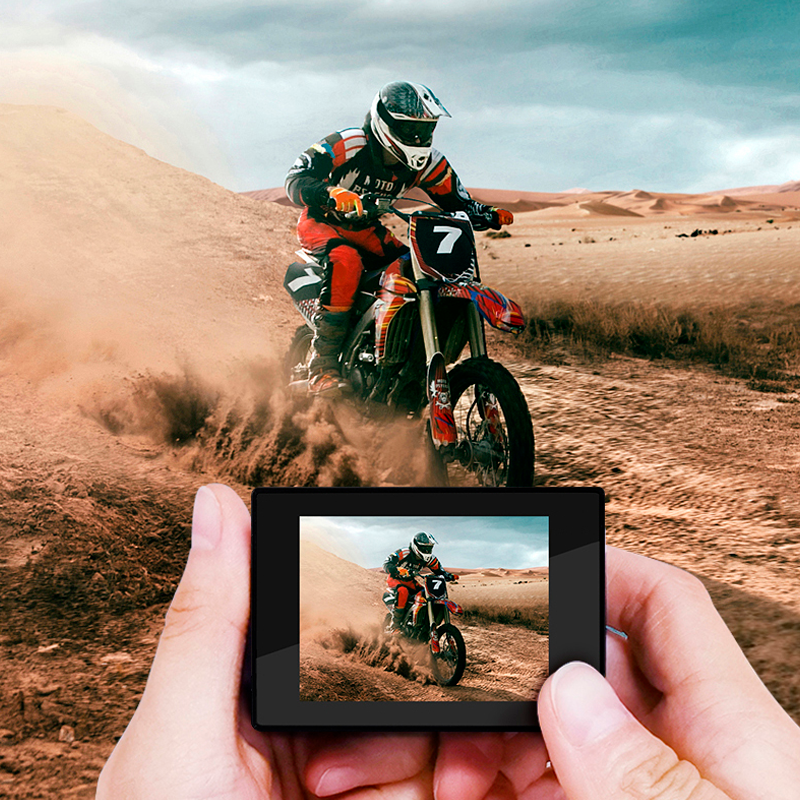 Câmera a Prova D'Água 4K FULL HD Go Cam Ultra Pro 60FPS - Sport  Ação Profissional