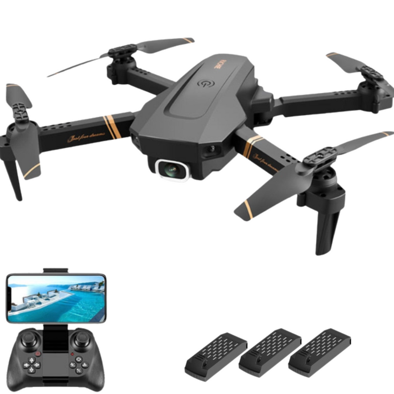 Drone Profissional QuadCopter Com Wi-Fi e Controle Remoto